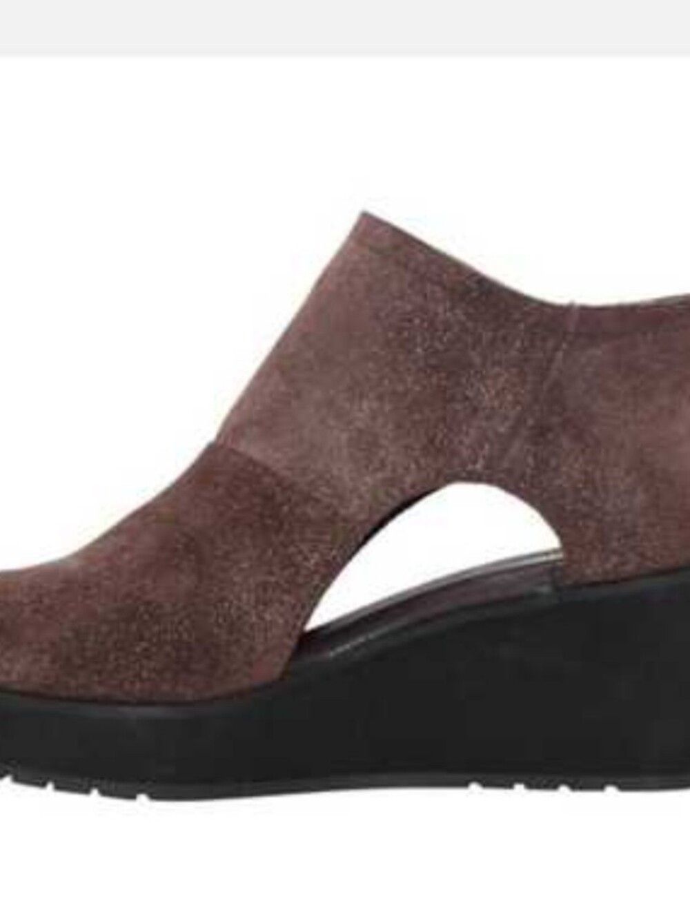 Volatile Bianca Shimmering Wedge Bootie Brown US 9